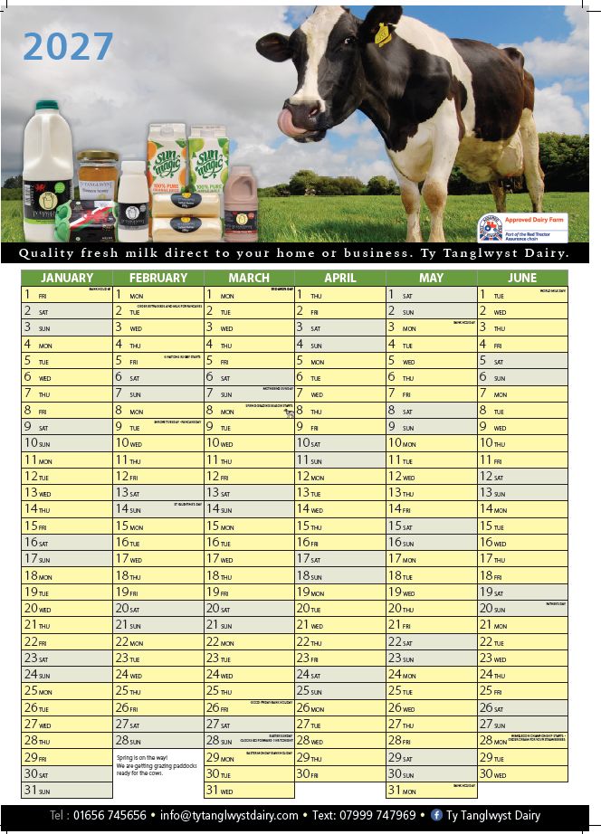Ty Tanglwyst Dairy